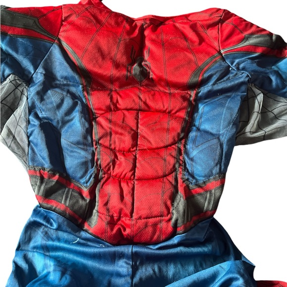 Rubies Spiderman Muscle Jumpsuit - Size S - Picture 2 of 8